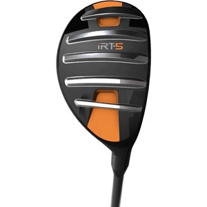 image:imageiRT5 Hybrid  Fairway Golf Club for Men amp Women  Unique Machete Rails Cut Through Grass Effortlessly for High Long Approach ShotsLeft