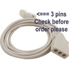 image:imagePool Pilot AutoPilot 952  19050 Salt Cell Cord  Red Cap 12 ft with 3 Pin Connector NanoPlusTotal Control