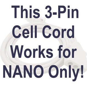image:imagePool Pilot AutoPilot 952  19050 Salt Cell Cord  Red Cap 12 ft with 3 Pin Connector NanoPlusTotal Control